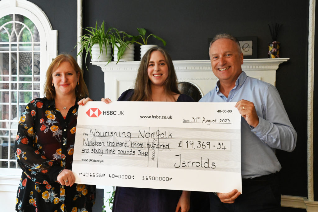 Jarrolds supports Nourishing Norfolk - one year on